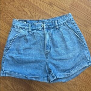 American Eagle Outfitters Women's Light Blue Jean Shorts